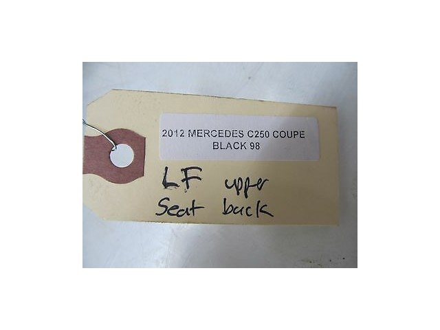 2012-2014 MERCEDES C250 W204 OEM LEFT FRONT DRIVER SEAT BACK SIDE COVER PANEL