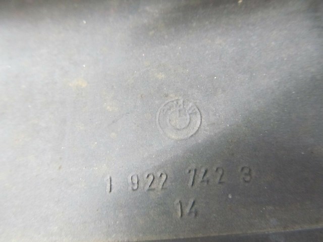 1985-1991 BMW 325i CABRIO E30 OEM LEFT REAR TRUNK PRESSURE AIR VENT DUCT