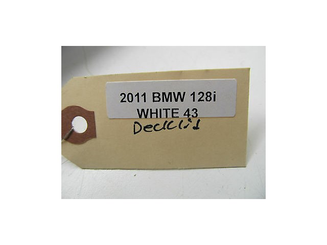 2011-2013 BMW 128i E82 OEM REAR DECK LID AC A/C HEATER AIR VENT TRIM PIECE BLACK