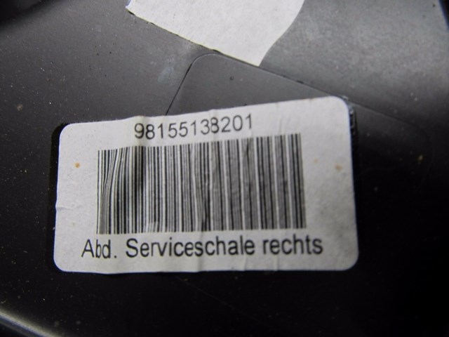 2013-2015 PORSCHE BOXSTER 981 OEM RIGHT REAR HOOD STRUT COVER TRIM COVER PANEL