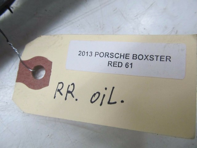 2013-2015 PORSCHE BOXSTER 981 OEM RIGHT REAR HOOD STRUT COVER TRIM COVER PANEL