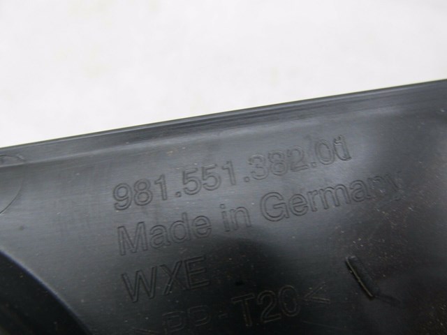 2013-2015 PORSCHE BOXSTER 981 OEM RIGHT REAR HOOD STRUT COVER TRIM COVER PANEL