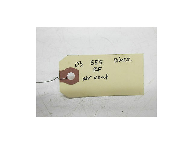 2003-2006 MERCEDES BENZ S55 AMG W220 OEM RIGHT FRONT DOOR AIR VENT BLACK COLOR