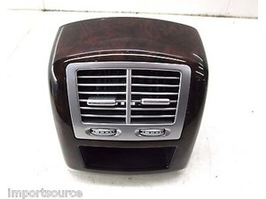 2007-2009 MERCEDES S550 W221 OEM REAR FACING AIR VENT WITH WALNUT TRIM 