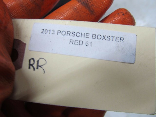 2013-2015 PORSCHE BOXSTER 981 OEM RIGHT REAR AIR INTAKE VENT DUCT 98150465803