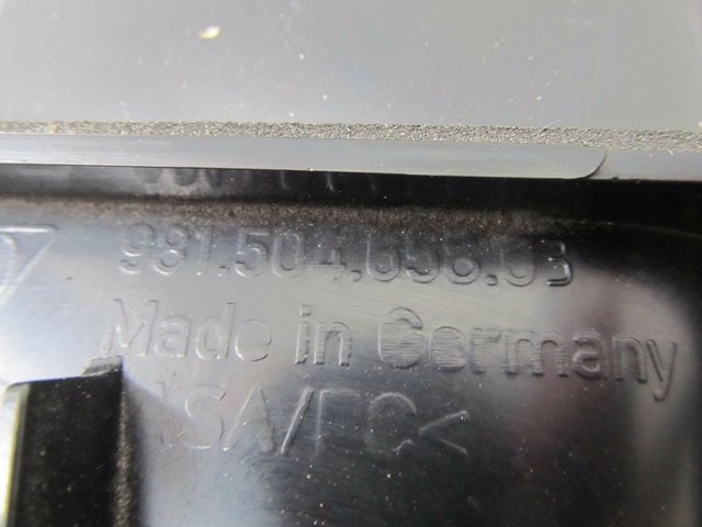 2013-2015 PORSCHE BOXSTER 981 OEM RIGHT REAR AIR INTAKE VENT DUCT 98150465803