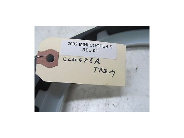 2002-2006 MINI COOPER S R53 OEM LEFT FRONT CLUSTER TRIM WITH 2 AIR VENTS