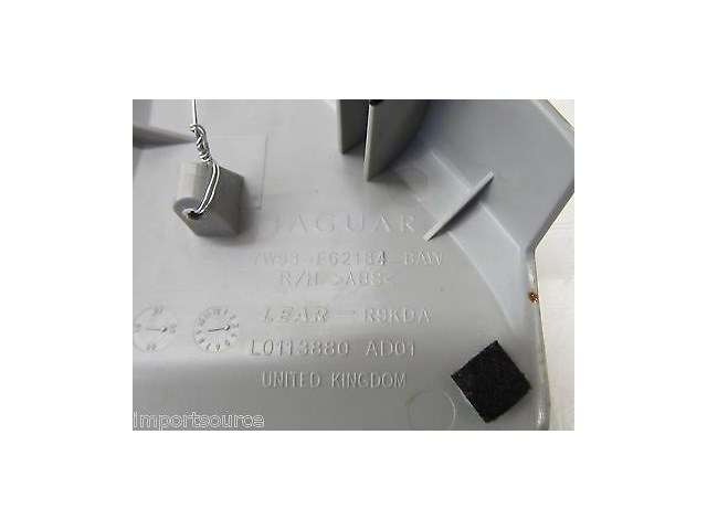 2009-2011 JAGUAR XF OEM RIGHT FRONT SEAT CONTROL PANEL BEZEL TRIM 