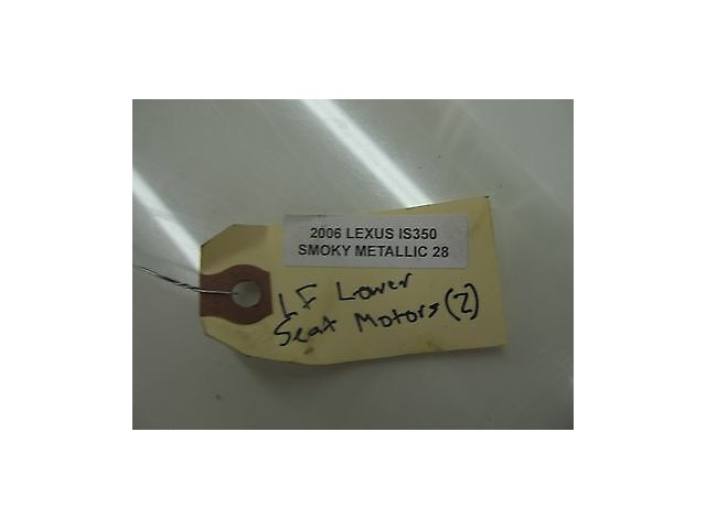 2006-2008 LEXUS IS350 IS250 XE20 OEM LEFT FRONT DRIVER SIDE LOWER SEAT MOTORS 