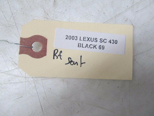  2002-2010 LEXUS SC430 Z40 OEM RIGHT FRONT PASSEGER SIDE SEAT UPPER BACK SWTICH