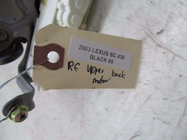2002-2010 LEXUS SC430 Z40 OEM RIGHT FRONT UPPER SEAT LUMBAR BACK MOTOR