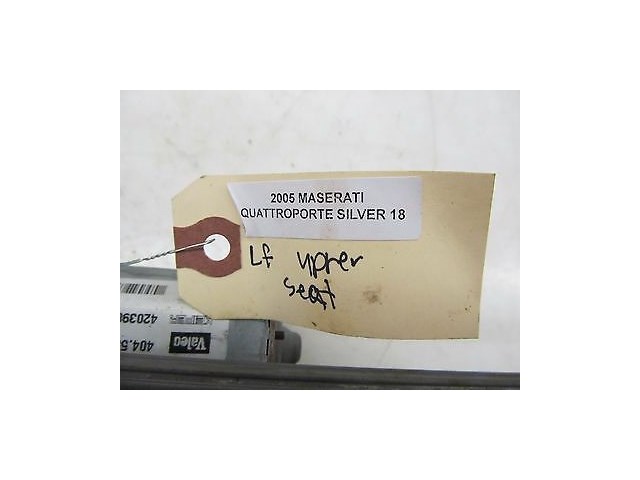 2004-2008 MASERATI QUATTROPORTE M139 OEM LEFT FRONT SEAT RECLINE MOTOR W/ ROD