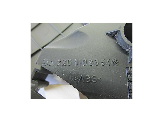 2003-2006 MERCEDES BENZ S55 AMG W220 OEM LEFT FRONT SEAT PLASTIC TRIM MOLDING