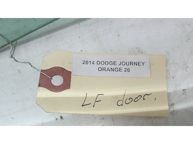 2011-2018 DODGE JOURNEY LEFT FRONT DRIVER SIDE DOOR WINDOW GLASS PGW      