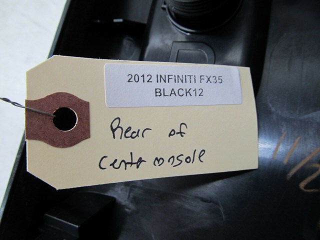 2009-2016 INFINITI FX35 QX70 OEM REAR OF CENTER CONSOLE TRIM AIR VENT VENTS