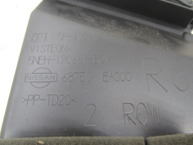 2007-2015 NISSAN XTERRA OEM RIGHT CENTER PASSENGER SIDE AIR VENT 68750EA000