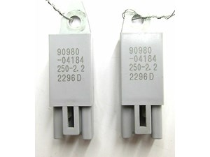 2006-2008 LEXUS IS250 XE20 OEM INSTRUMENT PANEL / SOUND SYSTEM CONDENSER RELAYS