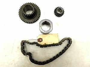 2007-2012 NISSAN ALTIMA SEDAN L32A OEM ENGINE CRANKSHAFT SPROCKET W/ CHAIN