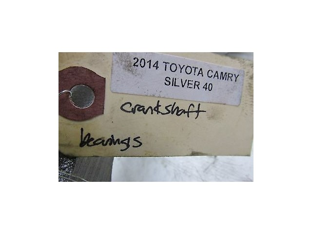 2012-2014 TOYOTA CAMRY OEM FRONT ENGINE CRANKSHAFT BEARINGS