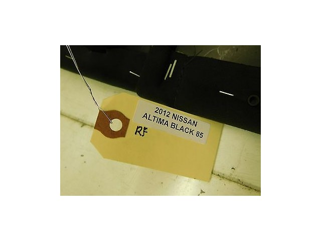 2007-2012 NISSAN ALTIMA SEDAN L32A OEM  RIGHT FRONT UPPER SEAT REAR COVER PANEL