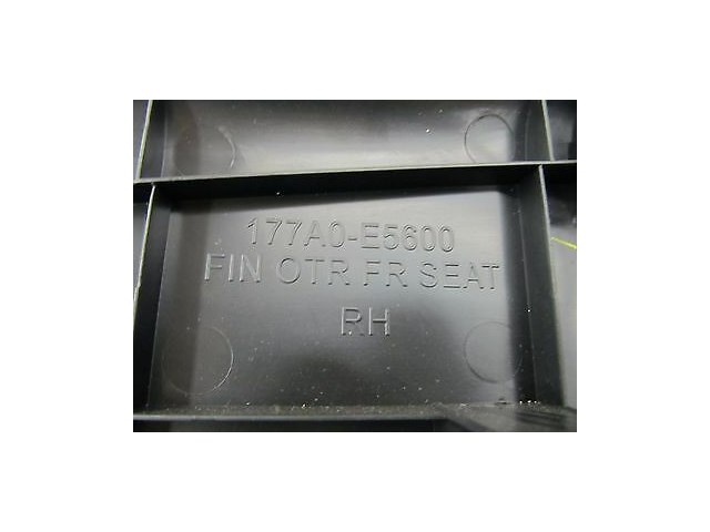 2014-2015 NISSAN VERSA NOTE OEM RIGHT FRONT PASSENGERS SEAT OUTER FINISH TRIM