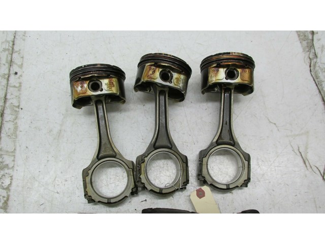 2010-2012 LINCOLN MKZ OEM 3.5L ENGINE PISTONS CONNECTING RODS SET OF 6 