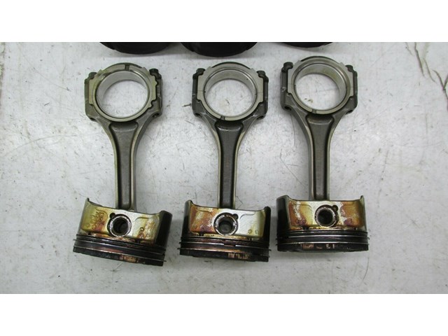 2010-2012 LINCOLN MKZ OEM 3.5L ENGINE PISTONS CONNECTING RODS SET OF 6 
