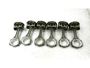 2011-2015 LINCOLN MKX OEM 3.7L ENGINE PISTONS CONNECTING RODS SET OF 6 