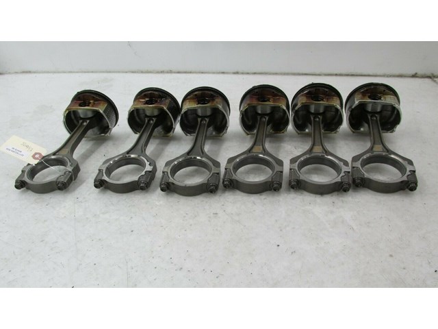 2013-2018 ACURA RDX OEM 3.5L ENGINE PISTONS WITH CONNECTING RODS SET OF 6   