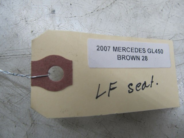 2007-2012 MERCEDES GL450 X164 OEM LEFT FRONT UPPER SEAT MOTOR 