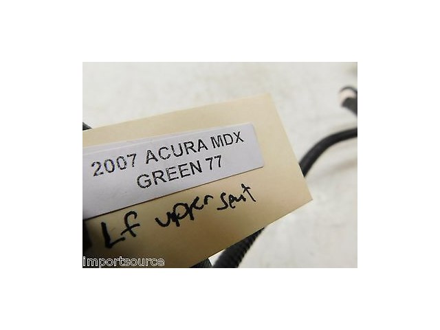 2007-2009 ACURA MDX OEM LEFT FRONT DRIVER SIDE UPPER SEAT WIRE PLUGS