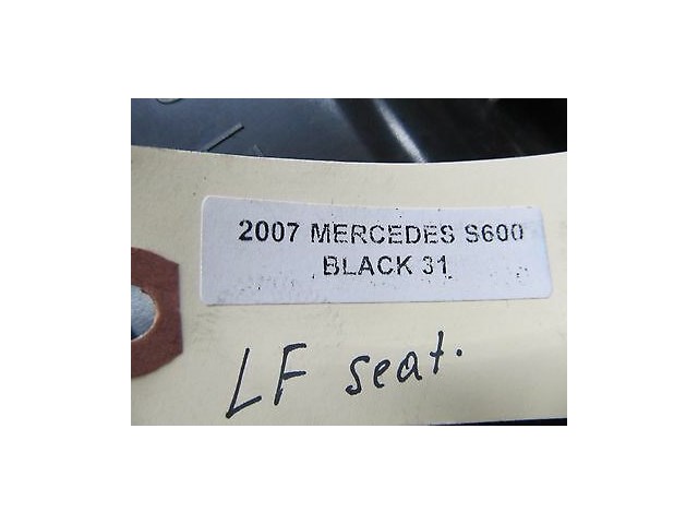 2007-2009 MERCEDES S600 W221 OEM LEFT FRONT SEAT STORAGE COMPARTMENT BOX BIN