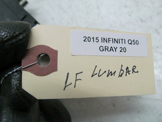 2014-2018 INFINITI Q50 OEM LEFT FRONT SEAT LUMBAR MOTOR 