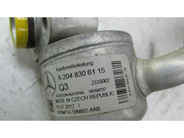 2012-2015 MERCEDES C250 COUPE W204 OEM LOW SIDE A/C LINE HOSE 2048306115