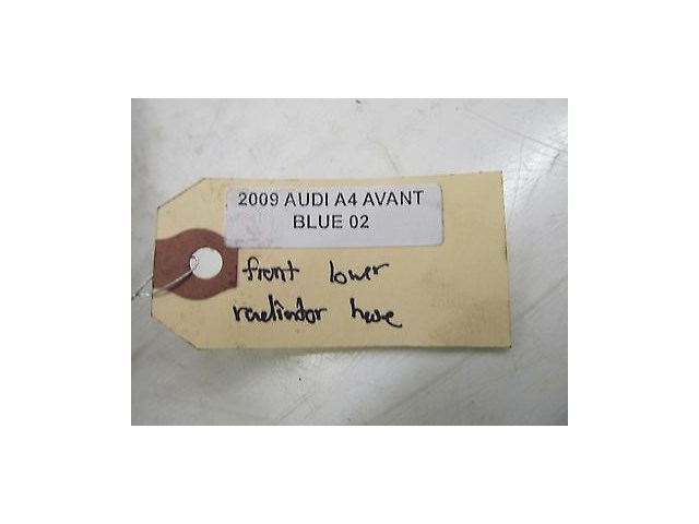 2008-2012 AUDI A4 AVANT WAGON B8 OEM FRONT LOWER RADIATOR COOLANT HOSE LINE