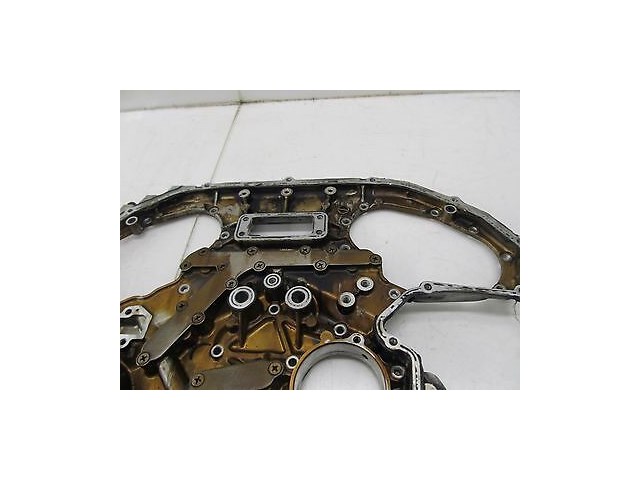 2003-2005 NISSAN 350Z COUPE OEM FRONT & REAR ENGINE CHAIN COVER PLATE SET
