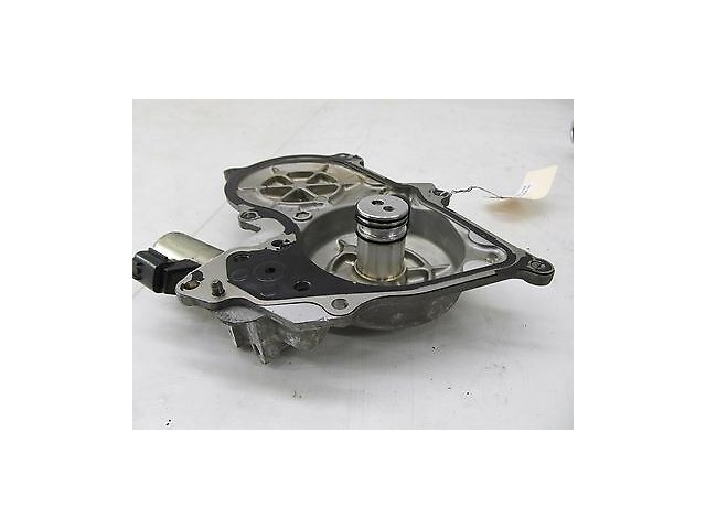 2009-2015 NISSAN 370Z COUPE OEM LEFT FRONT ENGINE SPROCKET COVER W/ SOLENOID