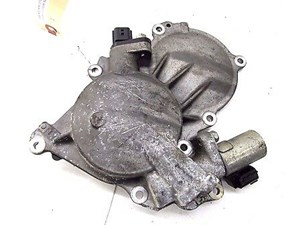 2009-2015 NISSAN 370Z COUPE OEM LEFT FRONT ENGINE SPROCKET COVER W/ SOLENOID
