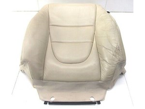 2004-2007 JAGUAR XJ8 X350 OEM LEFT FRONT SIDE UPPER SEAT LEATHER CUSHION