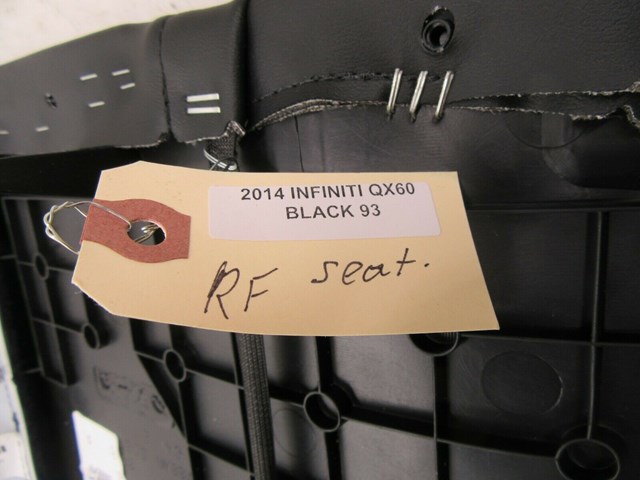 2013-2015 INFINITI QX60 JX35 OEM RIGHT OR LEFT FRONT SEAT BACK UPPER PANEL COVER