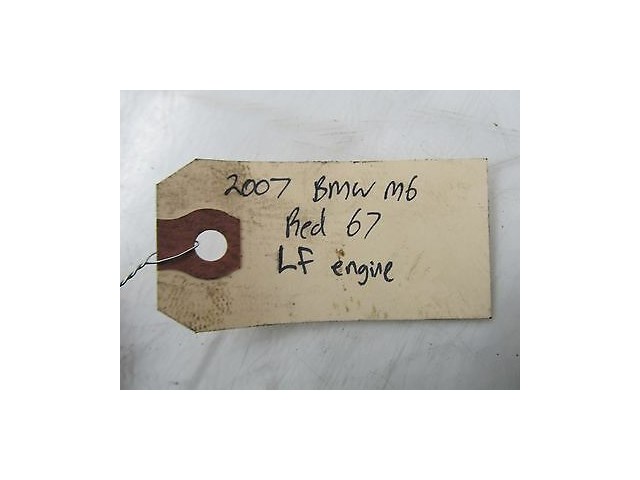 2006-2010 BMW M6 E63 OEM ENGINE LEFT FRONT SIDE 7834553 PRESSURE ACCUMULATOR 