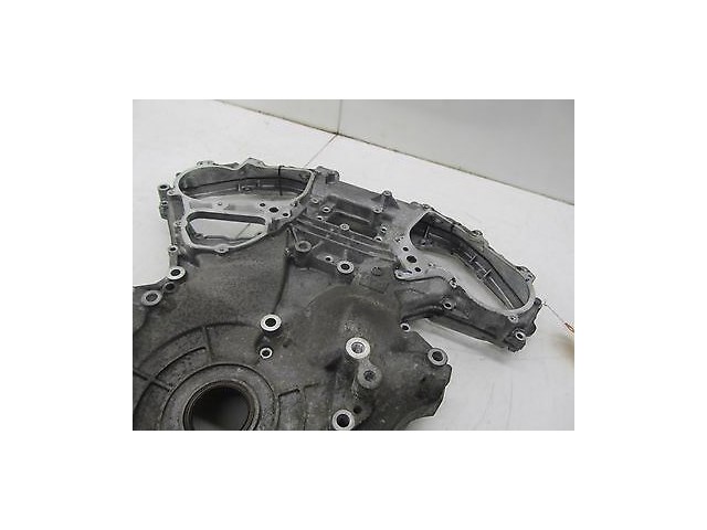 2009-2012 NISSAN 370Z COUPE VQ37 OEM FRONT & REAR ENGINE CHAIN COVER PLATE SET