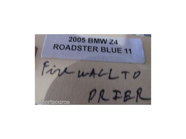 2003-2005 BMW Z4 E85 OEM AC A/C HOSE FIREWALL TO DRIER