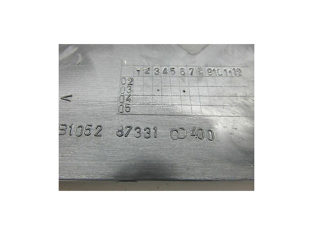 2004-2005 NISSAN 350Z ROADSTER OEM RIGHT FRONT SEAT TRIM COVER PLATE