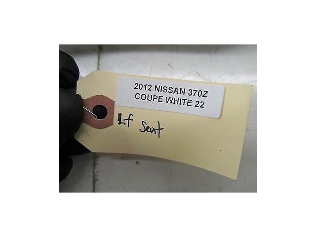 2009-2012 NISSAN 370Z COUPE OEM LEFT FRONT DRIVER'S SIDE LOWER SEAT COVER TRIM