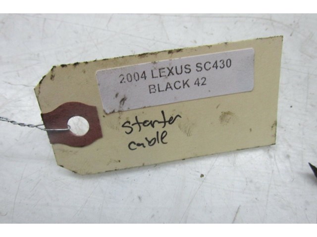  2002-2006 LEXUS SC430 OEM BATTERY STARTER POWER SUPPLY CABLE 