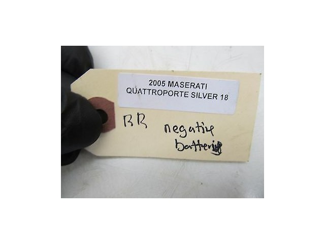 2004-2008 MASERATI QUATTROPORTE M139 OEM BATTERY GROUND NEGATIVE CABLE WIRE 