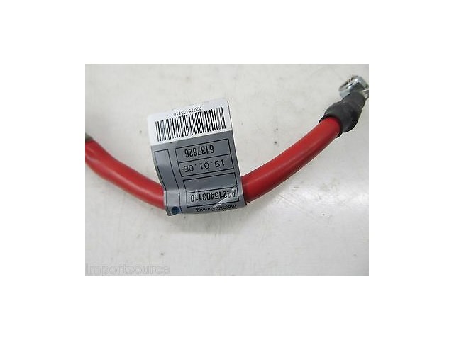 2007-2009 MERCEDES S550 W221 OEM RIGHT REAR POSITIVE BATTERY WIRE 