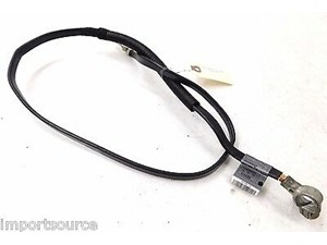 2007-2009 MERCEDES S550 W221 OEM  REAR TRUNK NEGATIVE GROUND BATTERY WIRE CABLE 