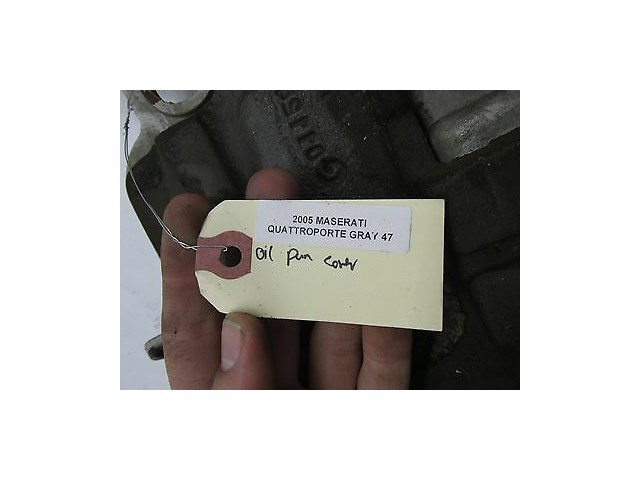 2004-2008 MASERATI QUATTROPORTE M139 OEM ENGINE MOTOR LOWER GUARD 